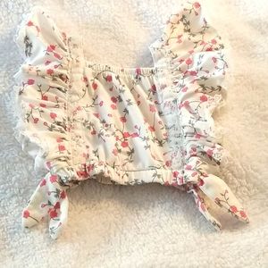 Halter top for baby girl